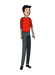 young man avatar character