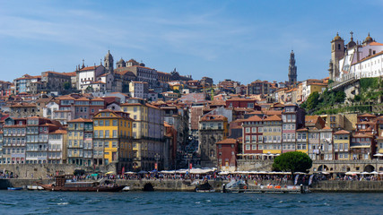 Fototapeta na wymiar Panoramic view from Porto, Portugal