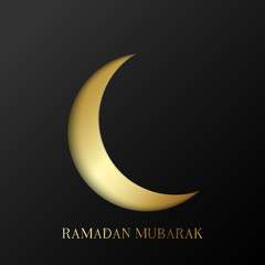 Naklejka na ściany i meble Eid Mubarak. Ramadan Mubarak greeting card with Islamic ornaments. Vector.