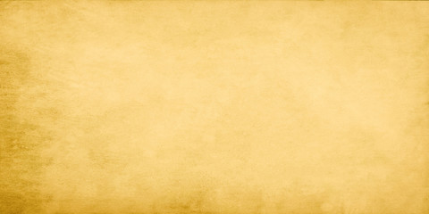 Gold wide grunge vintage paper.