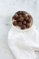 Chocolate Almond Date Ball
