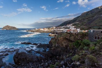 Fototapeta na wymiar Coastal town of Garachico on the Northern Coast of Tenerife, Spain