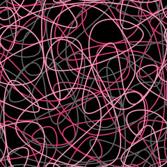 Seamless patterns with scribbles