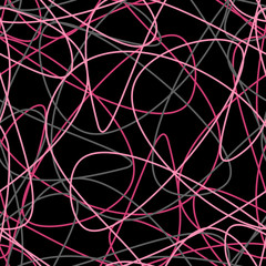 Seamless patterns with scribbles