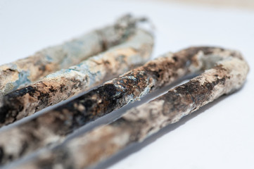  closeup washing machine heating element