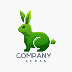 rabbit logo ready to use