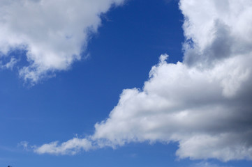 Sky with clouds background