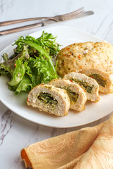 Mediterranean Stuffed Chicken Breasts