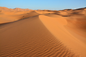 Fototapeta na wymiar pustynia, Sahara Zachodnia, Maroko