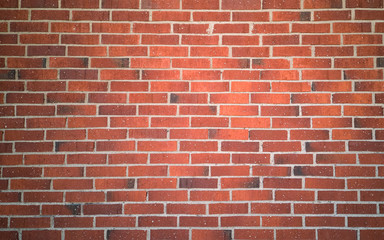 Bricks texture. Red brick wall.