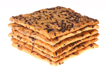 Cookies with konzhutom. Healthy food. Close-up
