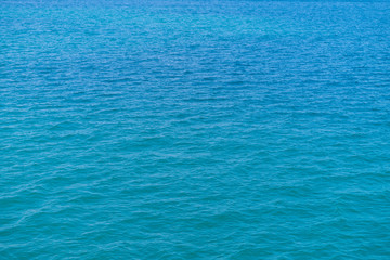Abstract blue water in the sea water background texture