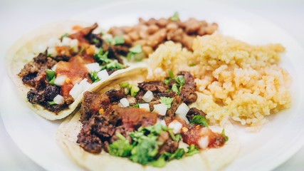 Tacos and Rice