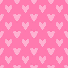 Seamless hearts pattern