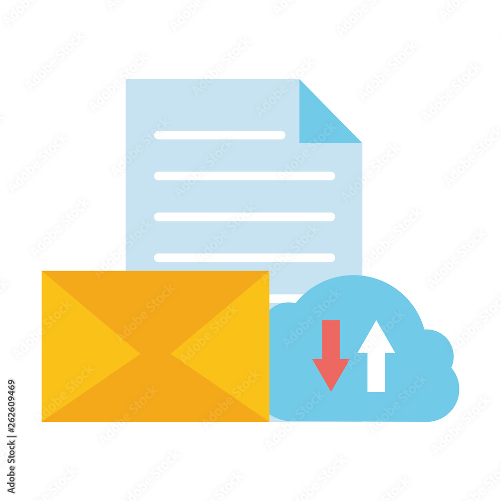 Poster cloud computing data email