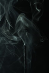 Dramatisches Erlöschen des Feuers