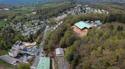 Salagnac (Dordogne, France) - Vue aérienne de Clairvivre