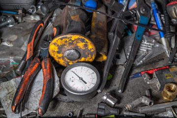 Messy workbench