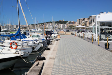 jachthafen in palma de mallorca