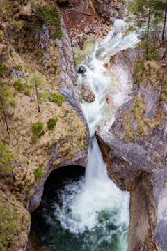 Birds eye view of the Pollat River
