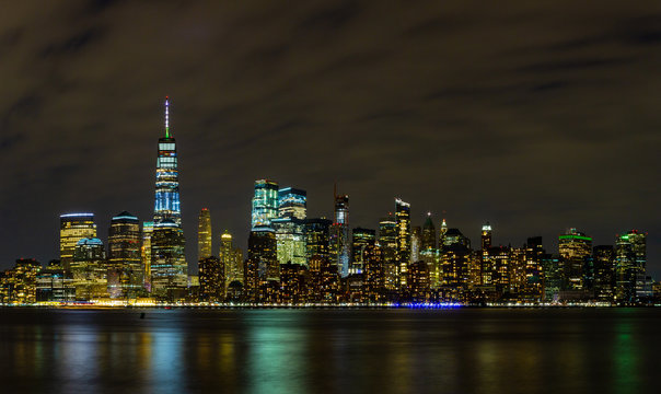 New York Skyline At Night © orourke265