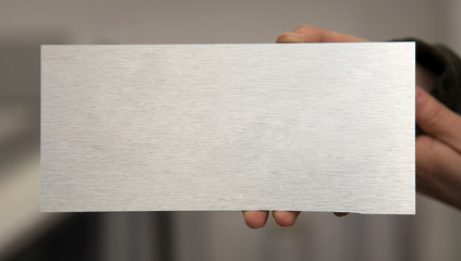 aluminum plate brushed with dibond plate