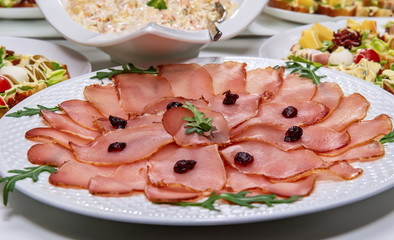 Appetizer on the plate