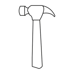 hammer gear tool icon