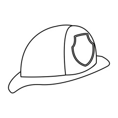 fireman helmet icon tool