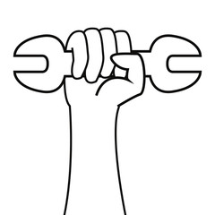 hand wrench construction tool