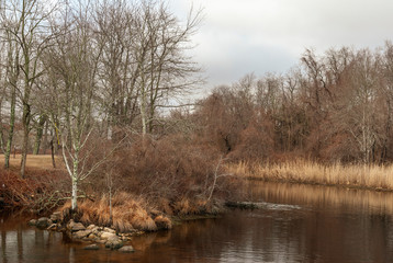 Section of Mattapoisett River once called the Herring Run