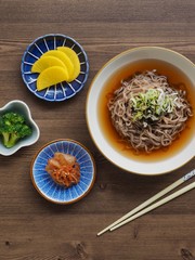 아시아 음식 메밀국수