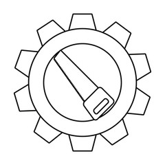 saw gear icon tool