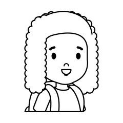 little girl kid character