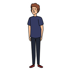 young man avatar character