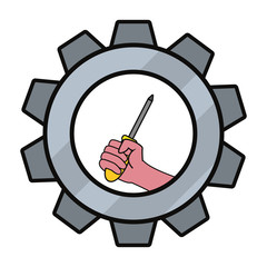 hand screwdriver construction