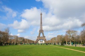 Eiffel Tower in Paris in France tourism monument
