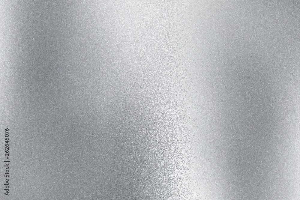 Poster shiny silver metal sheet, abstract texture background