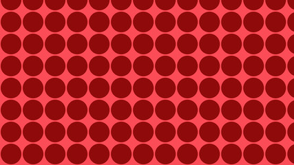 Fototapeta na wymiar Red Geometric Circle Pattern Background Design