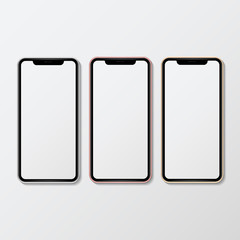 Digital device mockup set