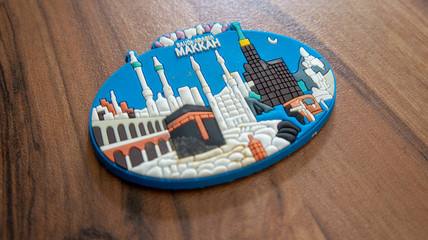 Fridge magnet from Mecca,Saudi Arabia