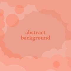 Colorful cloudy design space