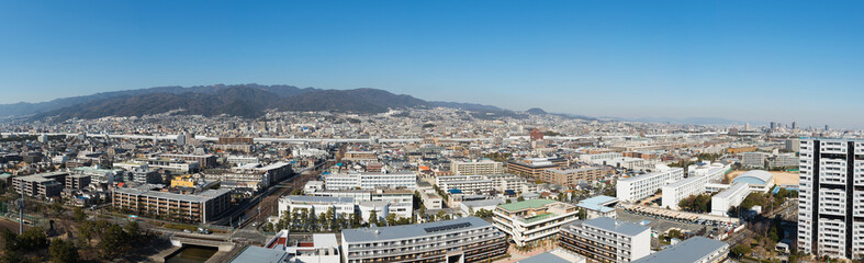 芦屋市の街並み