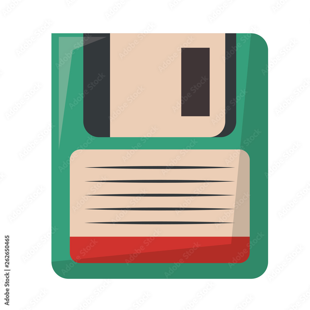 Poster old diskette computer storage