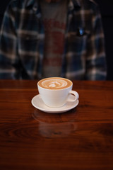 Coffee on table
