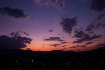 atardecer