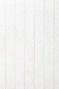 白い木の板の背景素材　White wooden board background