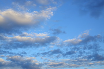 cloud on blue sky weather background