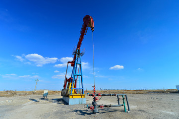 Fototapeta premium The oil pump