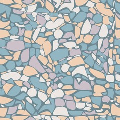 Terrazzo Floor Marble Abstract Seamless Pattern